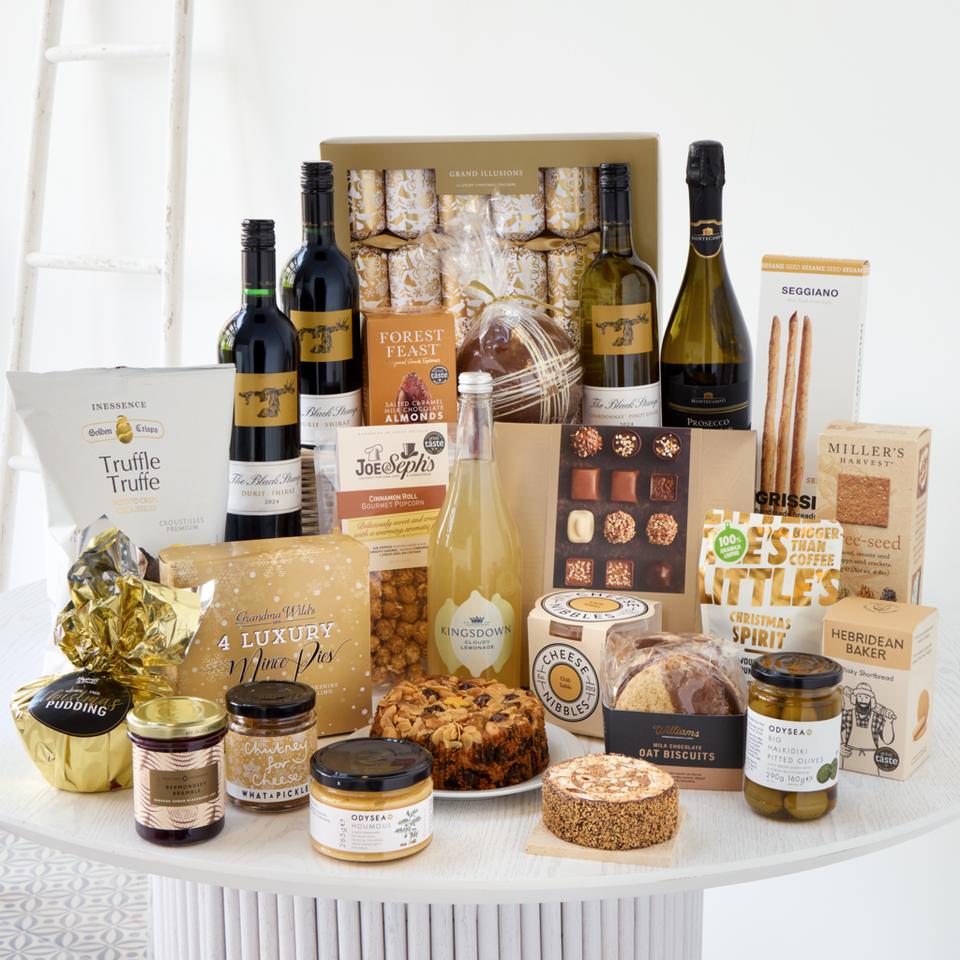 Lavish Christmas Basket