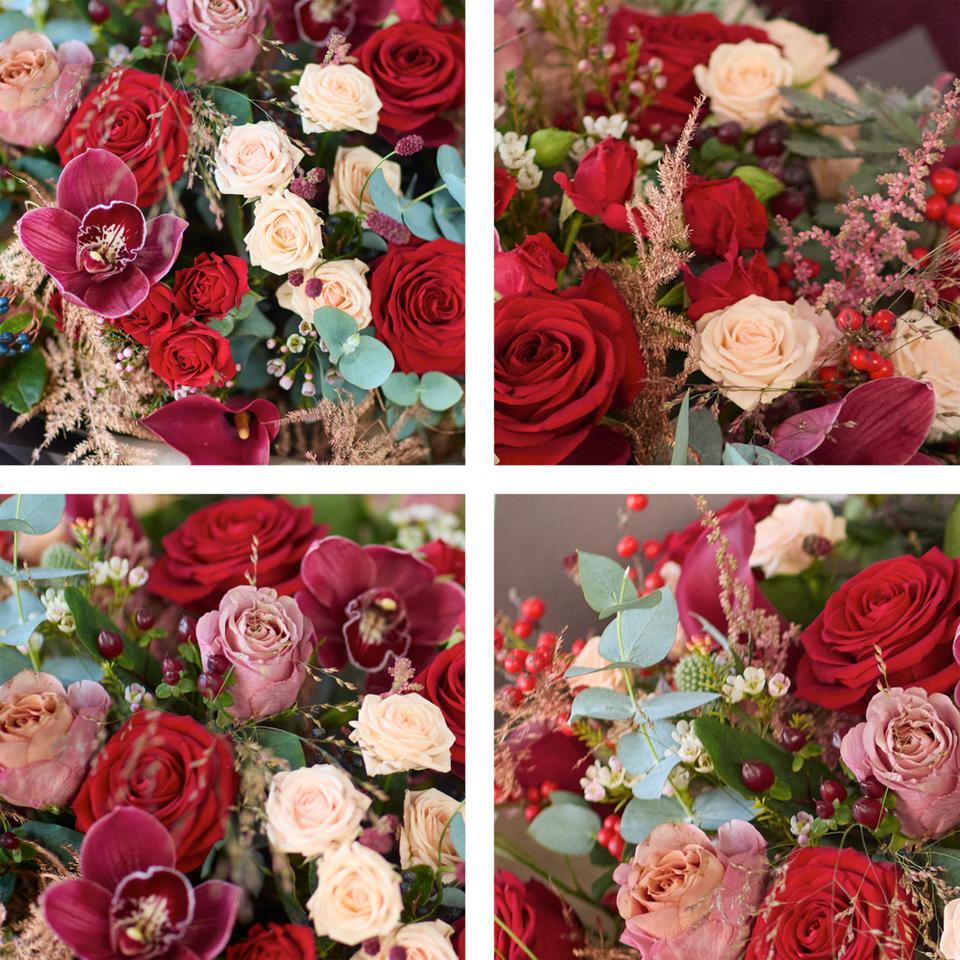 Image 2 of 4 of The Christmas Showstopper Bouquet