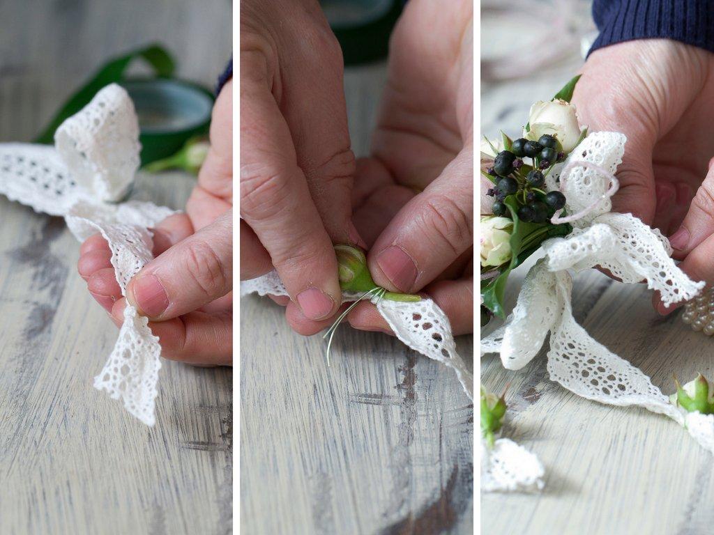 How to Make a Floral Wrist Corsage