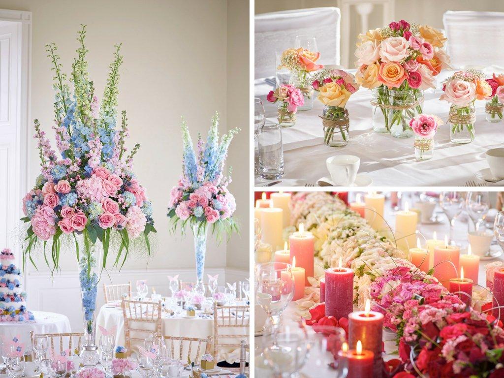 wedding-table-centrepieces-bright-pastels